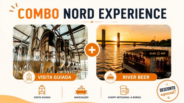 Combo: Visita Guiada &agrave; Cervejaria + River Beer